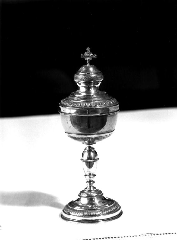 pisside - ambito piacentino (fine/inizio secc. XIX/ XX)