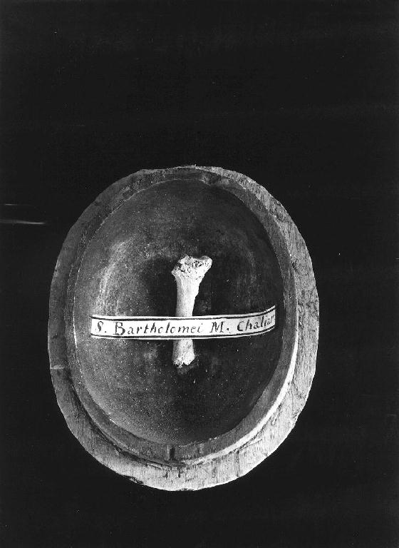 reliquiario, serie - ambito piacentino (sec. XIX)