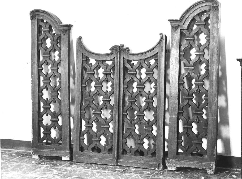 balaustrata, serie - ambito piacentino (sec. XVIII)