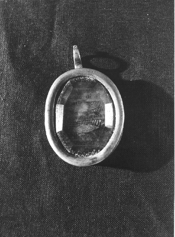 reliquiario - ambito piacentino (sec. XIX)