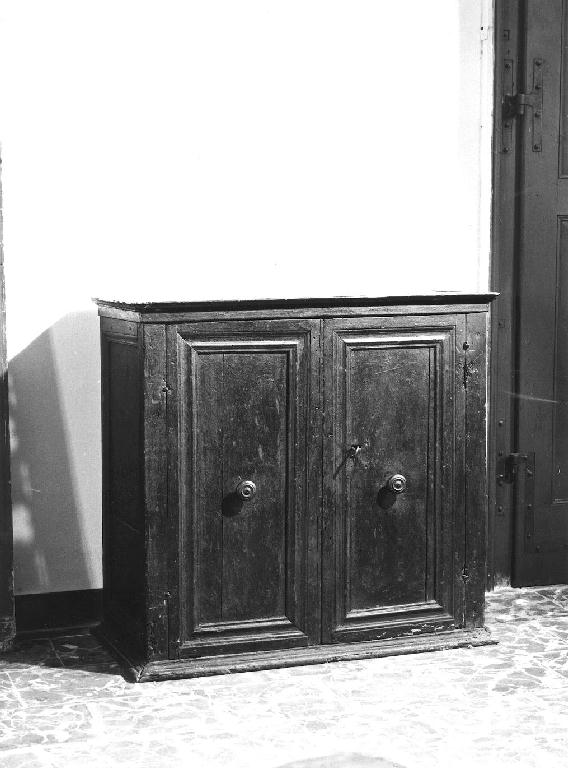credenza - ambito piacentino (sec. XIX)