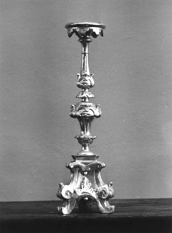 candelabro, serie - ambito piacentino (sec. XVIII)