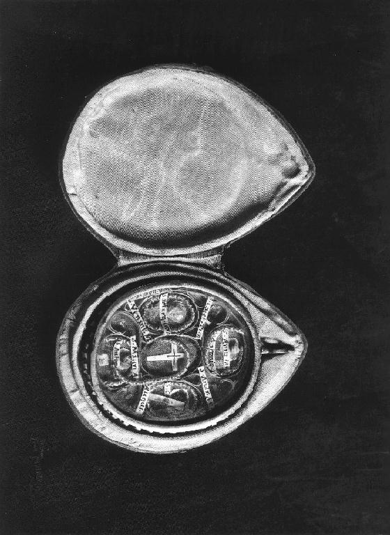 reliquiario - ambito piacentino (sec. XIX)