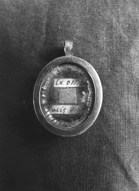 reliquiario - ambito piacentino (sec. XVIII)