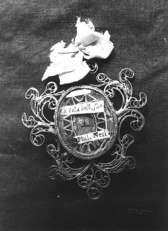 reliquiario - ambito piacentino (sec. XVIII)