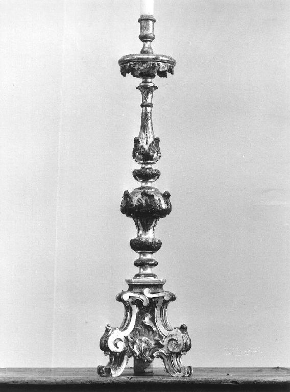 candelabro, serie - ambito piacentino (sec. XVIII)