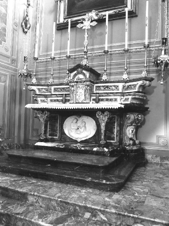 altare maggiore - ambito piacentino (sec. XVIII)