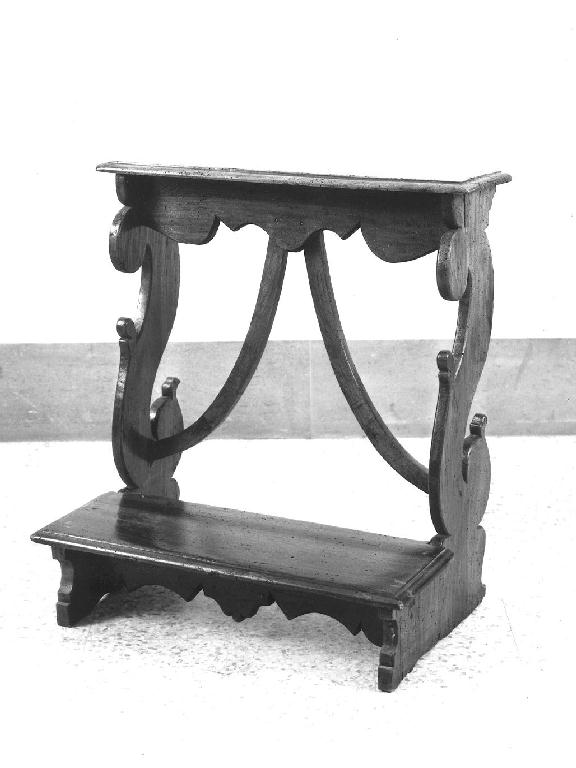 inginocchiatoio - ambito piacentino (prima metà sec. XIX)