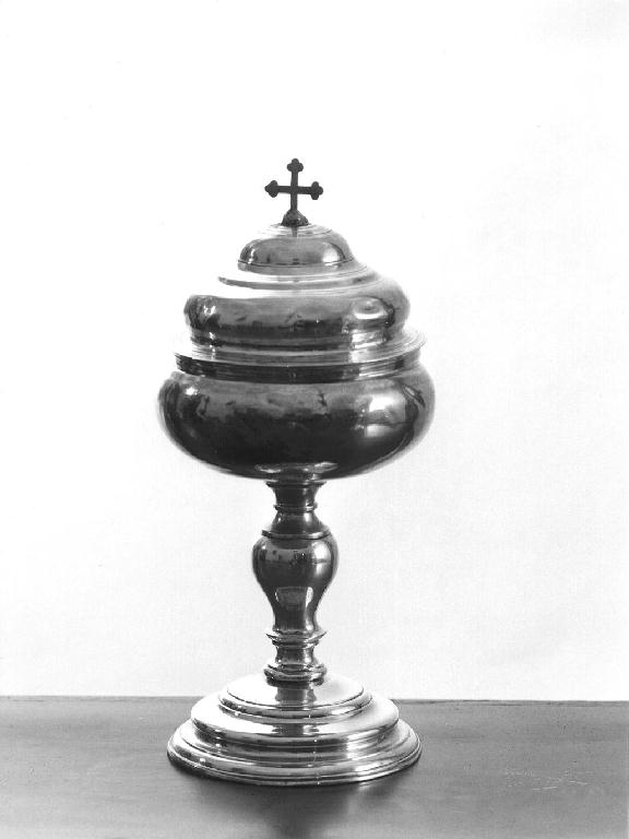 pisside - ambito piacentino (seconda metà sec. XVIII)