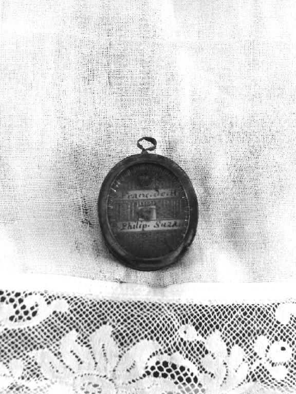 reliquiario - ambito piacentino (prima metà sec. XIX)