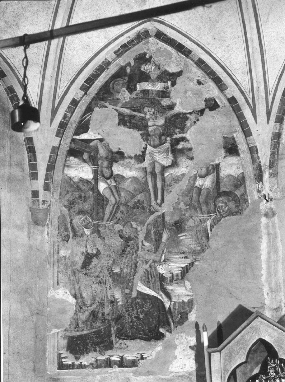 Crocifissione di Cristo (dipinto) - ambito emiliano (sec. XV)