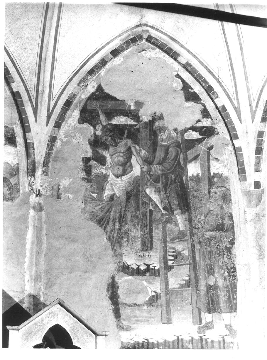 Deposizione di Cristo dalla croce (dipinto) - ambito emiliano (sec. XV)