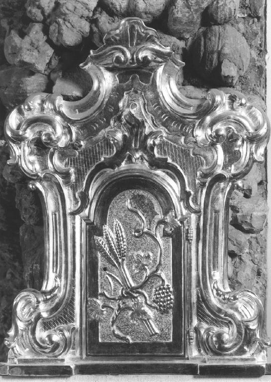 tabernacolo murale - ambito piacentino (seconda metà sec. XVIII)