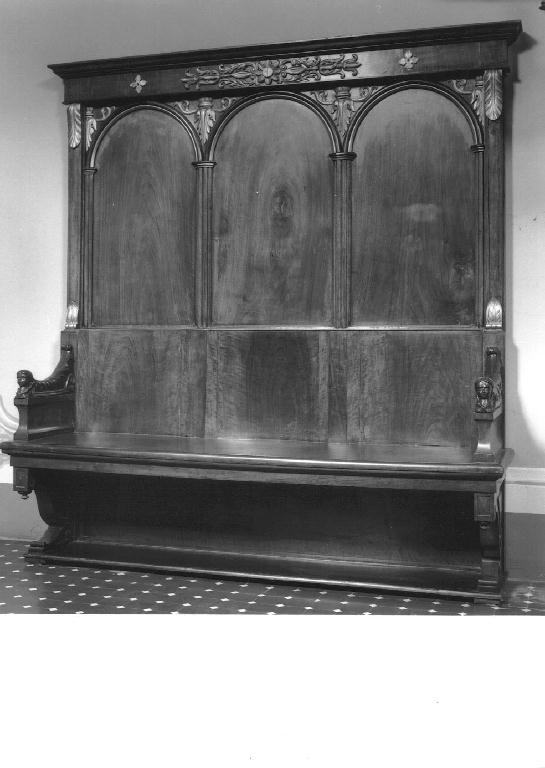 sedile - ambito emiliano (secondo quarto sec. XIX)