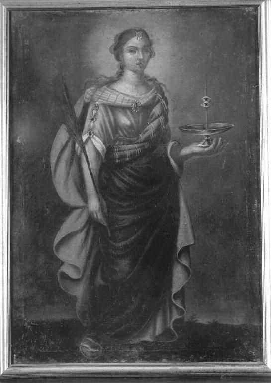 Santa Lucia (dipinto) - ambito lombardo (seconda metà sec. XVI)