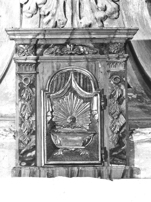 tabernacolo - ambito piacentino (inizio sec. XIX)