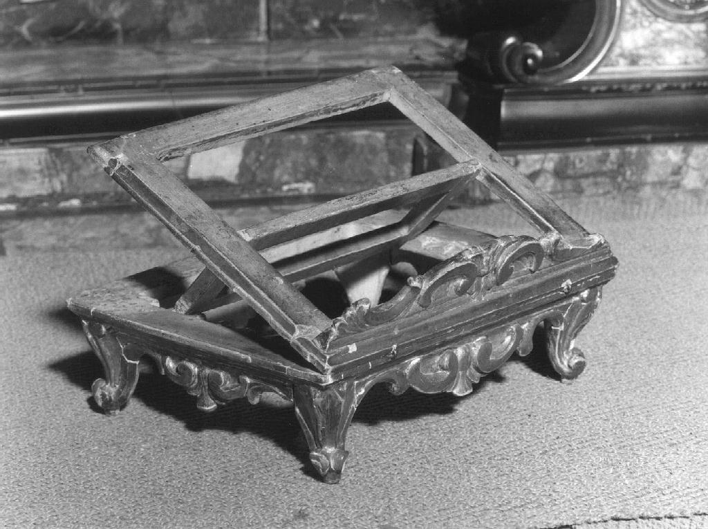 leggio d'altare - ambito piacentino (sec. XVIII)