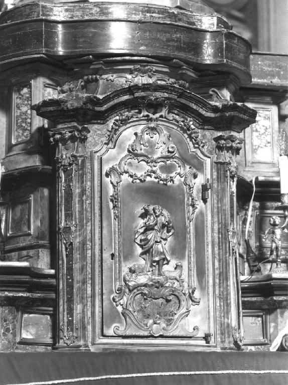 tabernacolo di Dosi Marco Aurelio (attribuito) - ambito emiliano-lombardo (sec. XVIII)