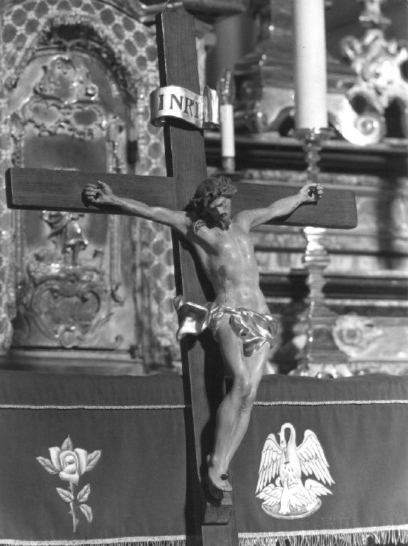 crocifisso - ambito piacentino (prima metà sec. XX)