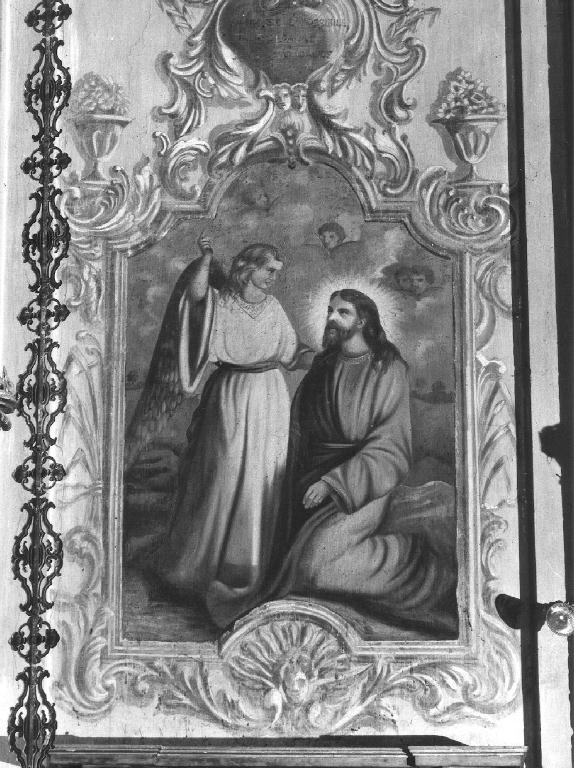 Gesù in preghiera (dipinto) di Sesenna P (inizio sec. XX)