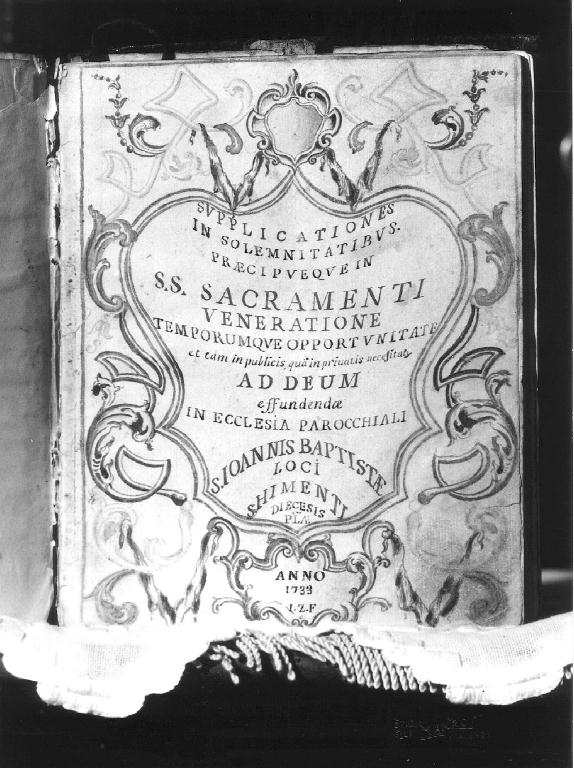 stampa - ambito piacentino (sec. XVIII)