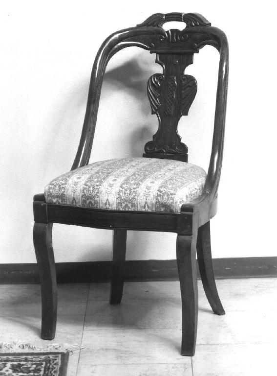 sedia, serie - ambito Italia centro-settentrionale (prima metà sec. XIX)