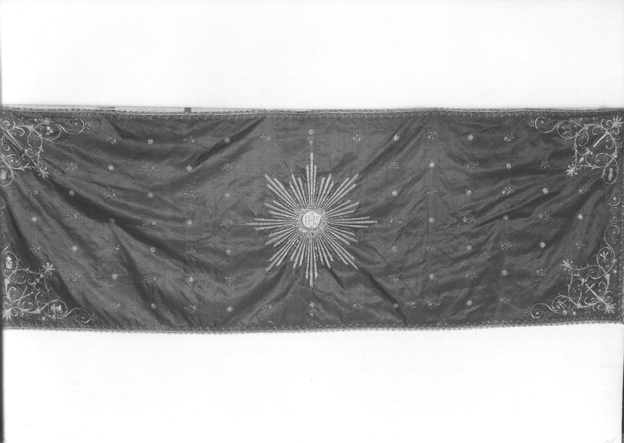 velo omerale - manifattura italiana (sec. XIX)