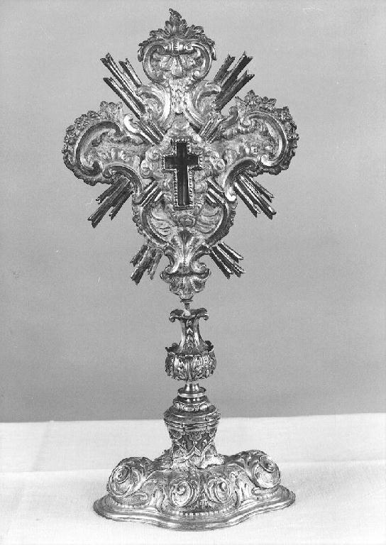 stauroteca - ambito emiliano-lombardo (metà sec. XVIII)