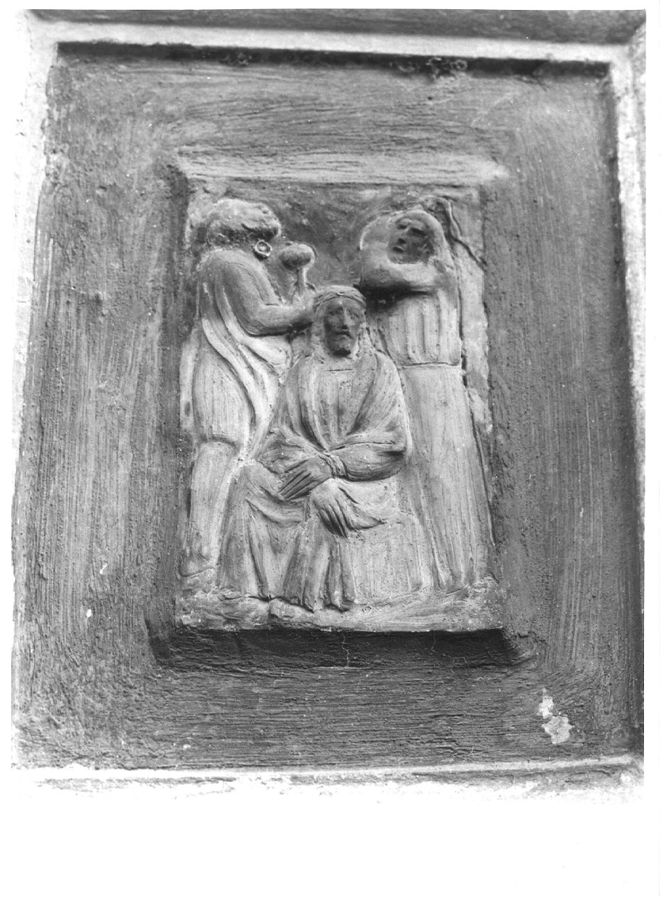 Flagellazione di Cristo (rilievo) - ambito piacentino (prima metà sec. XX)