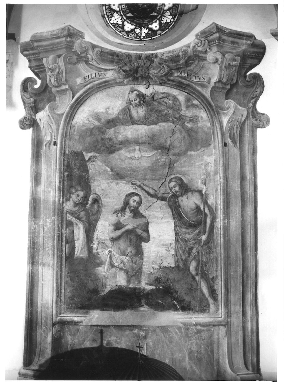 Battesimo di Cristo (dipinto) - ambito emiliano-lombardo (sec. XVI, sec. XVIII)