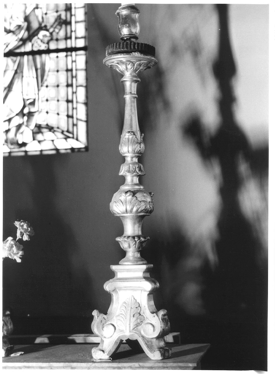 candeliere, serie - ambito piacentino (seconda metà sec. XVIII)