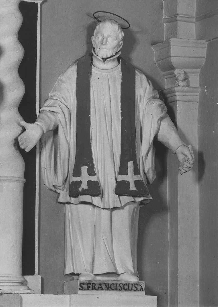 San Francesco Saverio (statua) - ambito lombardo (fine sec. XVII)