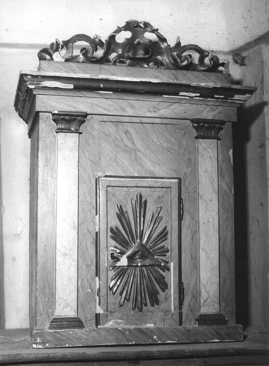 tabernacolo - ambito piacentino (sec. XIX)