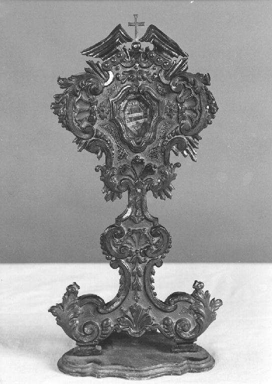 reliquiario - ambito piacentino (metà sec. XVIII)