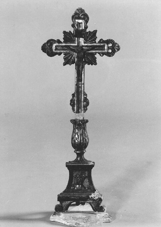 croce d'altare - ambito piacentino (sec. XIX)