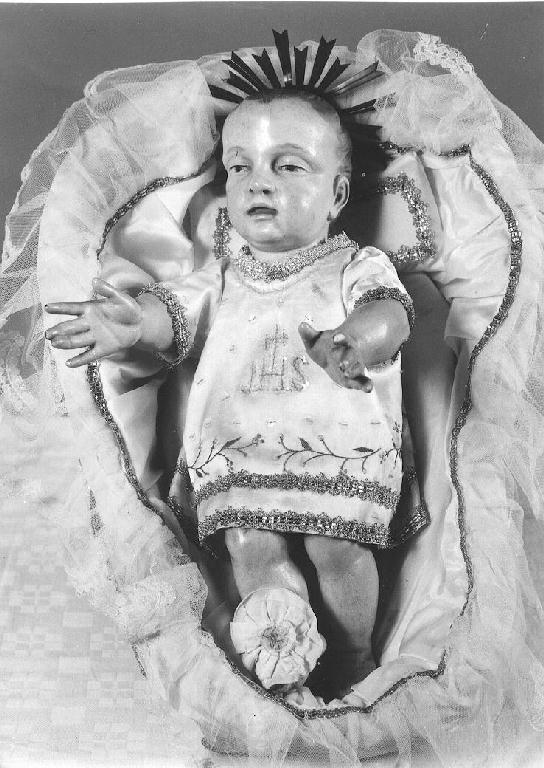 Gesù Bambino (statuetta devozionale) - ambito piacentino (metà sec. XVIII)