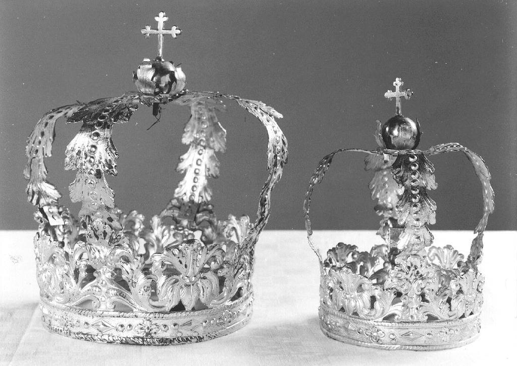 corona da statua, serie - ambito piacentino (sec. XIX)