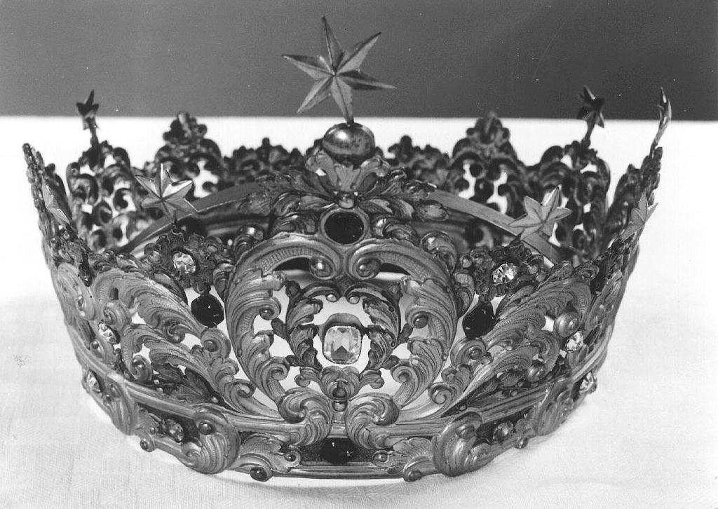 corona da statua - ambito Italia settentrionale (primo quarto sec. XX)