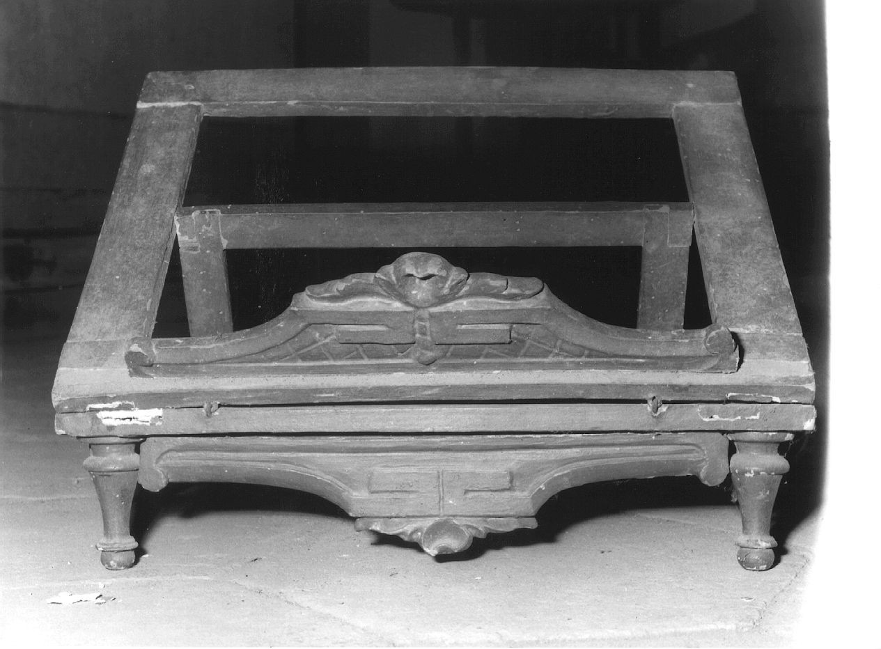 leggio d'altare - ambito piacentino (sec. XIX)