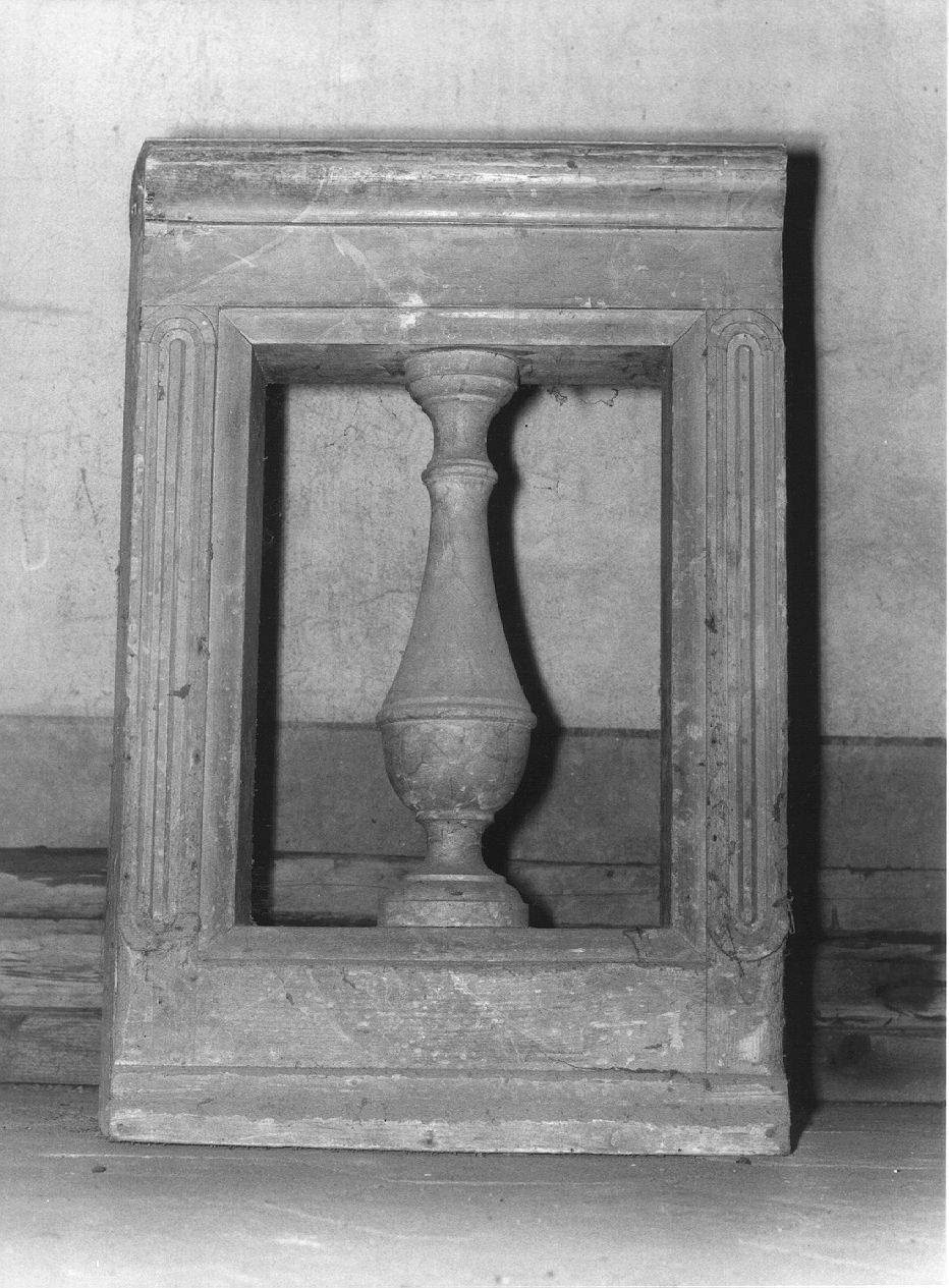 cancello di balaustrata - ambito piacentino (sec. XIX)