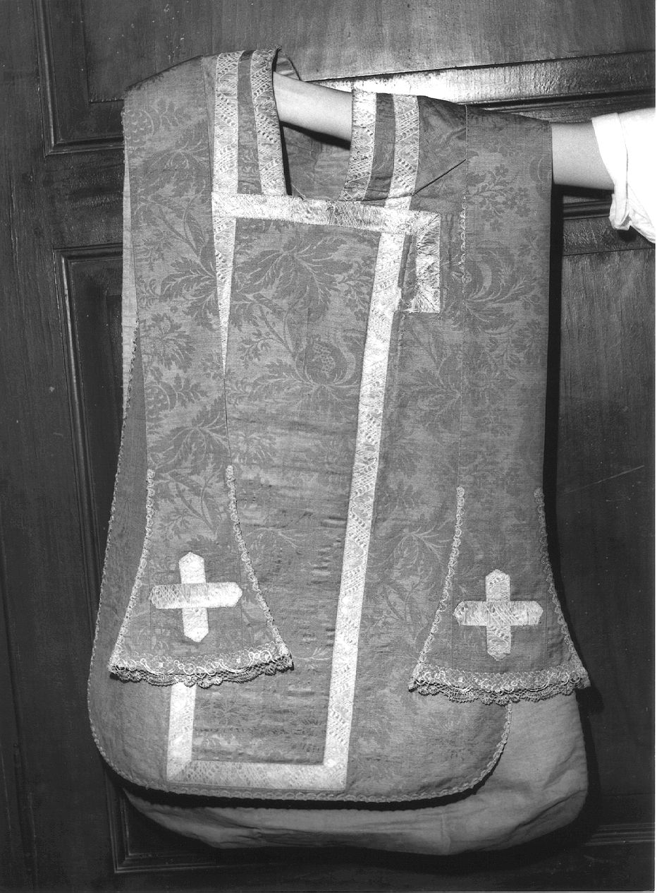 paramento liturgico, insieme - manifattura italiana (seconda metà sec. XVIII)