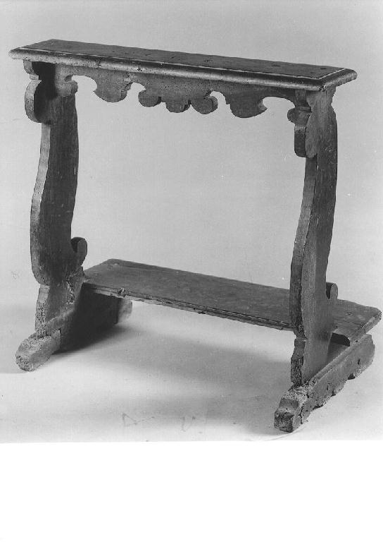 inginocchiatoio, serie - ambito piacentino (sec. XVIII)