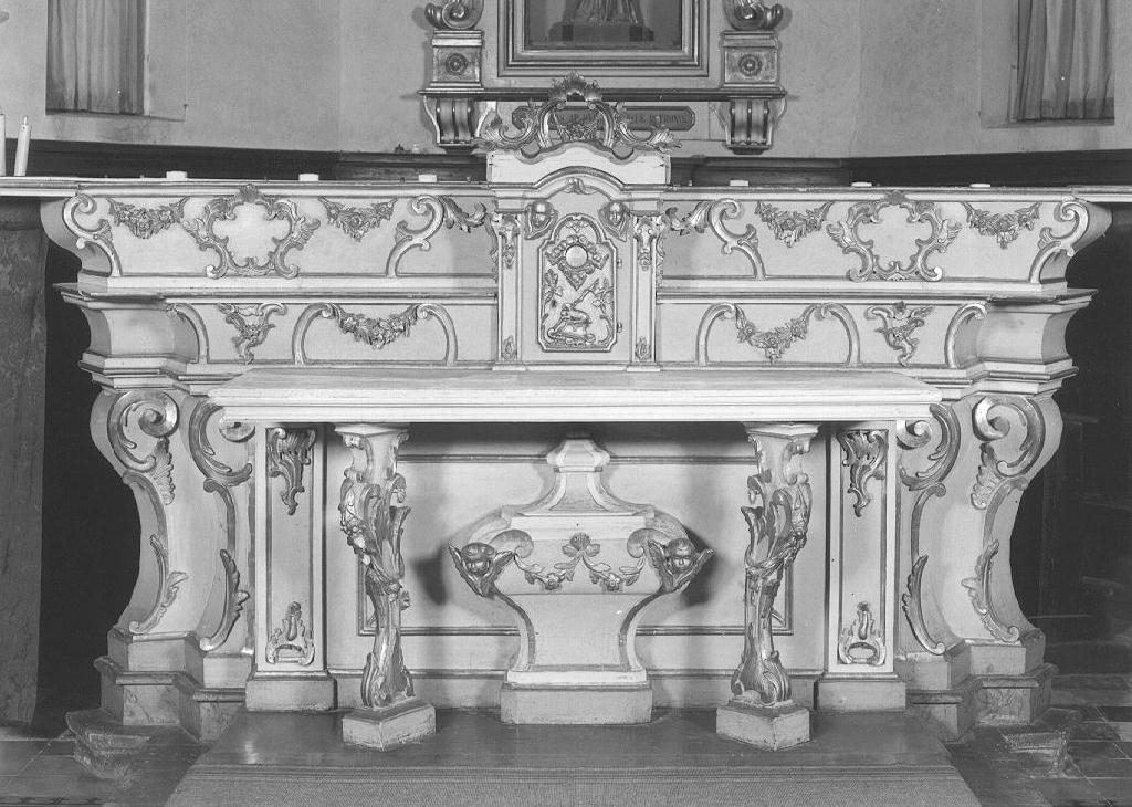 altare maggiore - ambito emiliano-lombardo (seconda metà sec. XVIII)