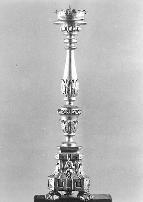 candeliere, serie - ambito parmense-piacentino (sec. XIX)