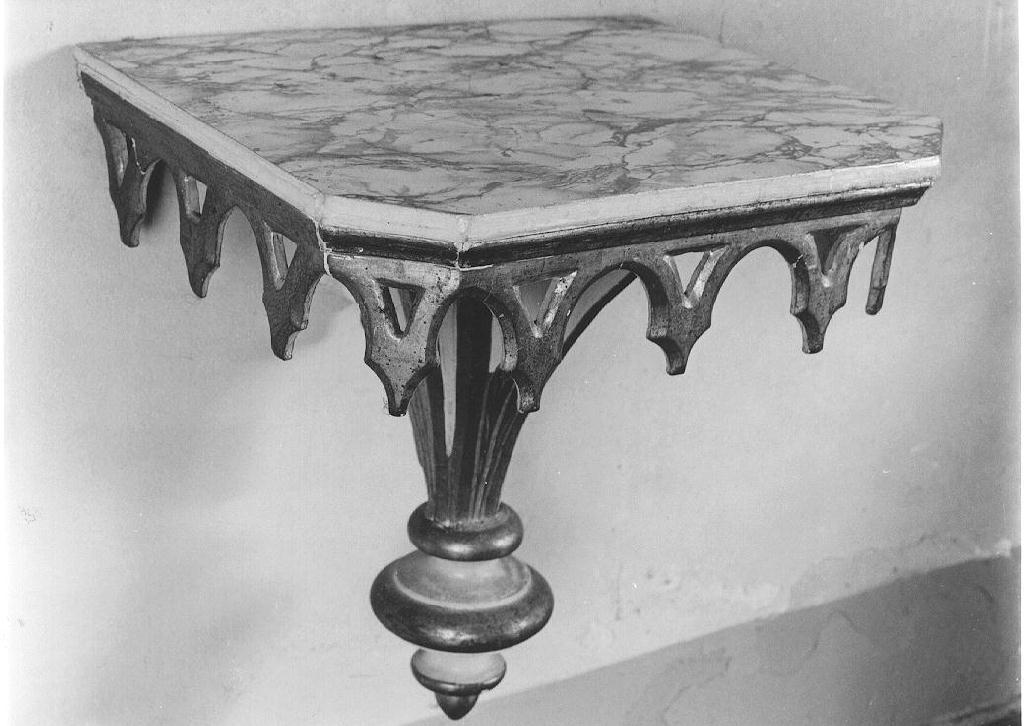 mensola - ambito parmense-piacentino (ultimo quarto sec. XIX)