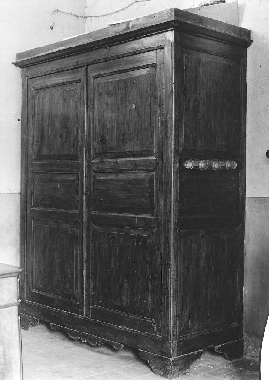 armadio - ambito piacentino (sec. XIX)