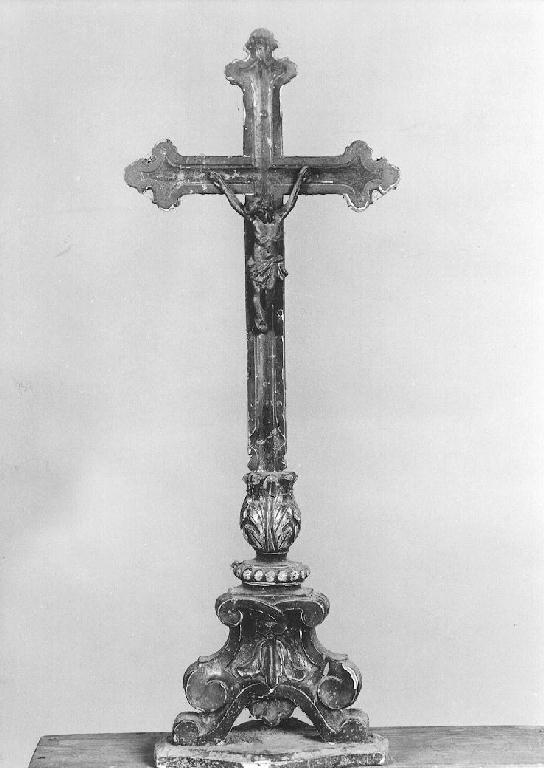 croce d'altare - ambito parmense-piacentino (seconda metà sec. XVIII)