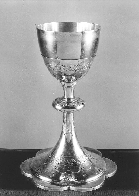 calice - ambito piacentino (prima metà sec. XX)