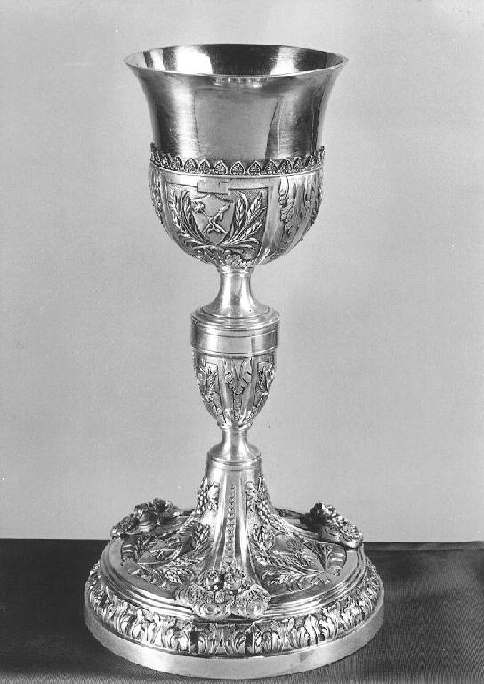 calice - ambito parmense-piacentino (sec. XIX)