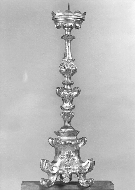 candeliere, serie - ambito parmense (terzo quarto sec. XVIII)